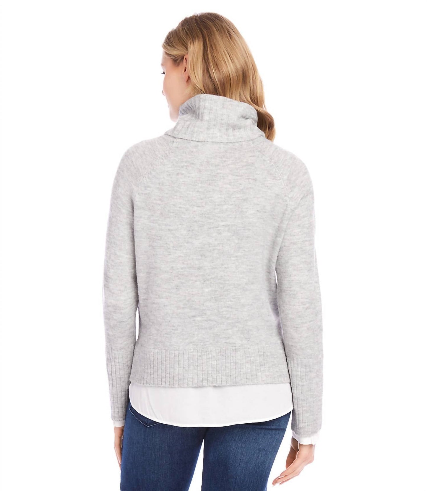 Karen Kane - Layered Turtleneck Sweater