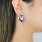 Alv Jewels - Women's Bailey Aubrey Heart Stud Earrings