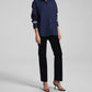 A.L.C. - Calvin Crystal Embellished Long Sleeve Shirt