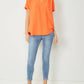 Entro - Short Sleeve V-neck Top