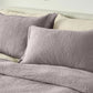 BedGear Performance Duvet Set, Queen - Taupe/Arrowhead