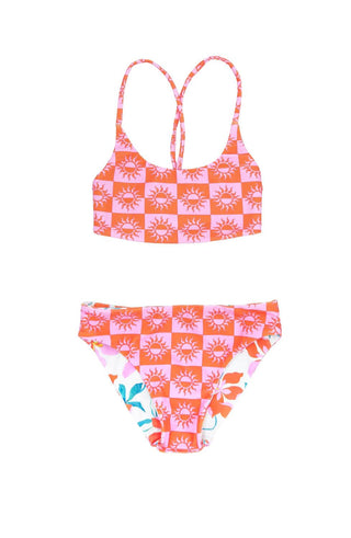 Feather 4 Arrow - Girls Waverly Reversible Bikini Set