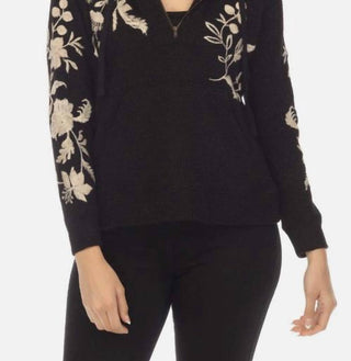 Johnny Was - Junie Meallic Thermal Hoodie