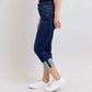 Judy Blue - High Waist Double Band Capri Jeans