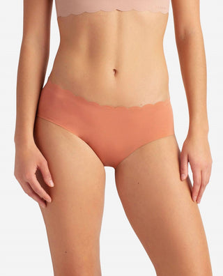Danskin - Women's 5-pack Bonded Scallop Hipster Underwear