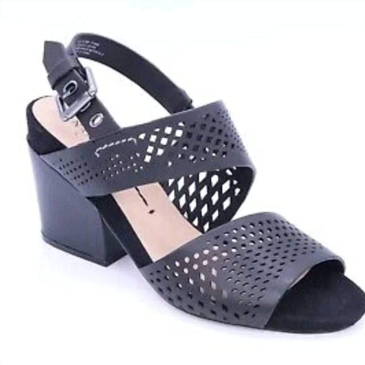 Naked Feet - Leo Perforated Heeled Sandal