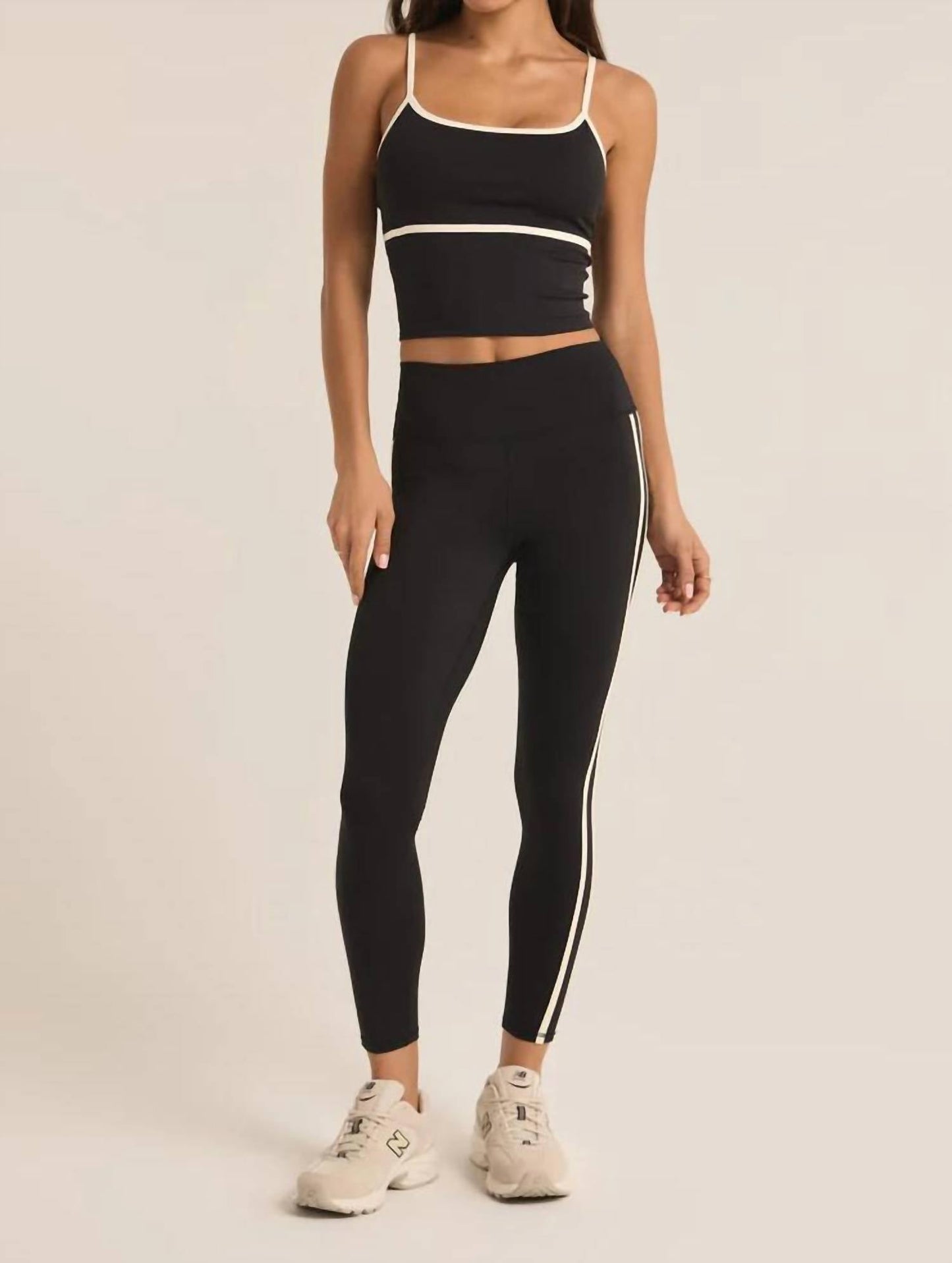 Z Supply - On Rotation Contrast 7/8 Active Legging