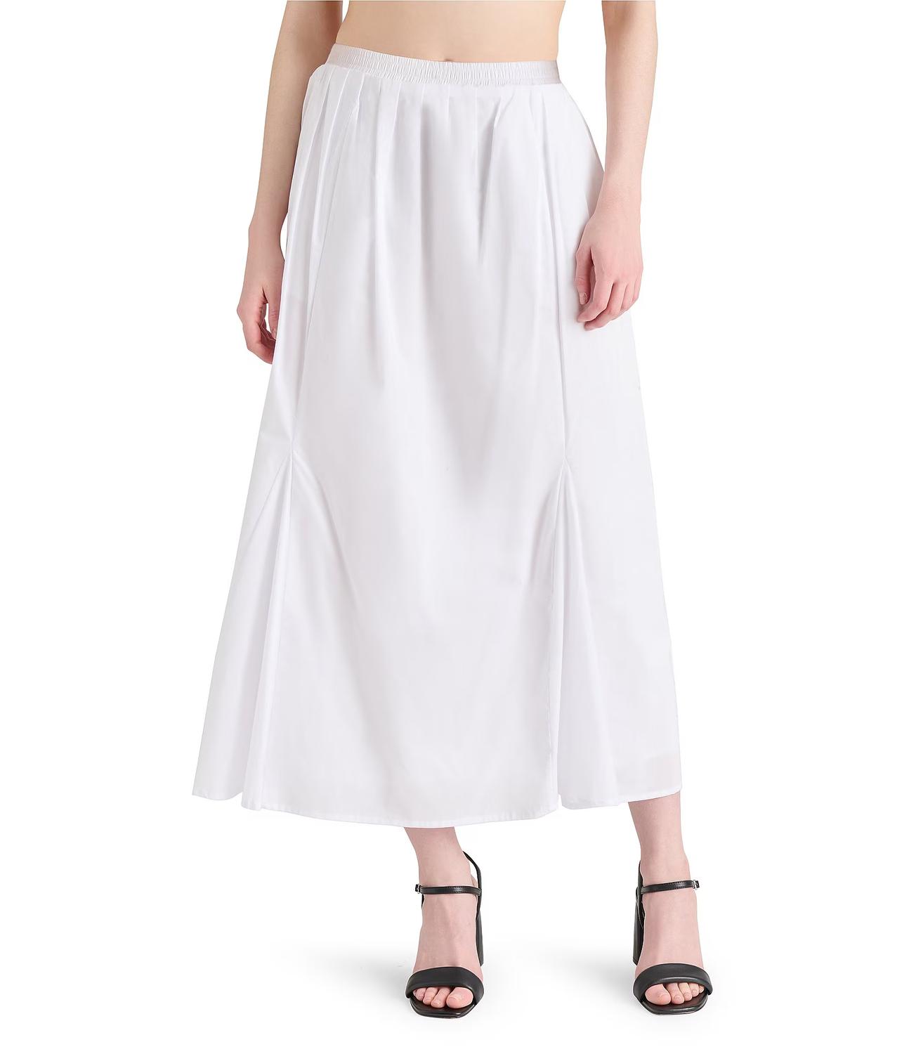 Steve Madden - Karina Elastic Waist Midi Skirt