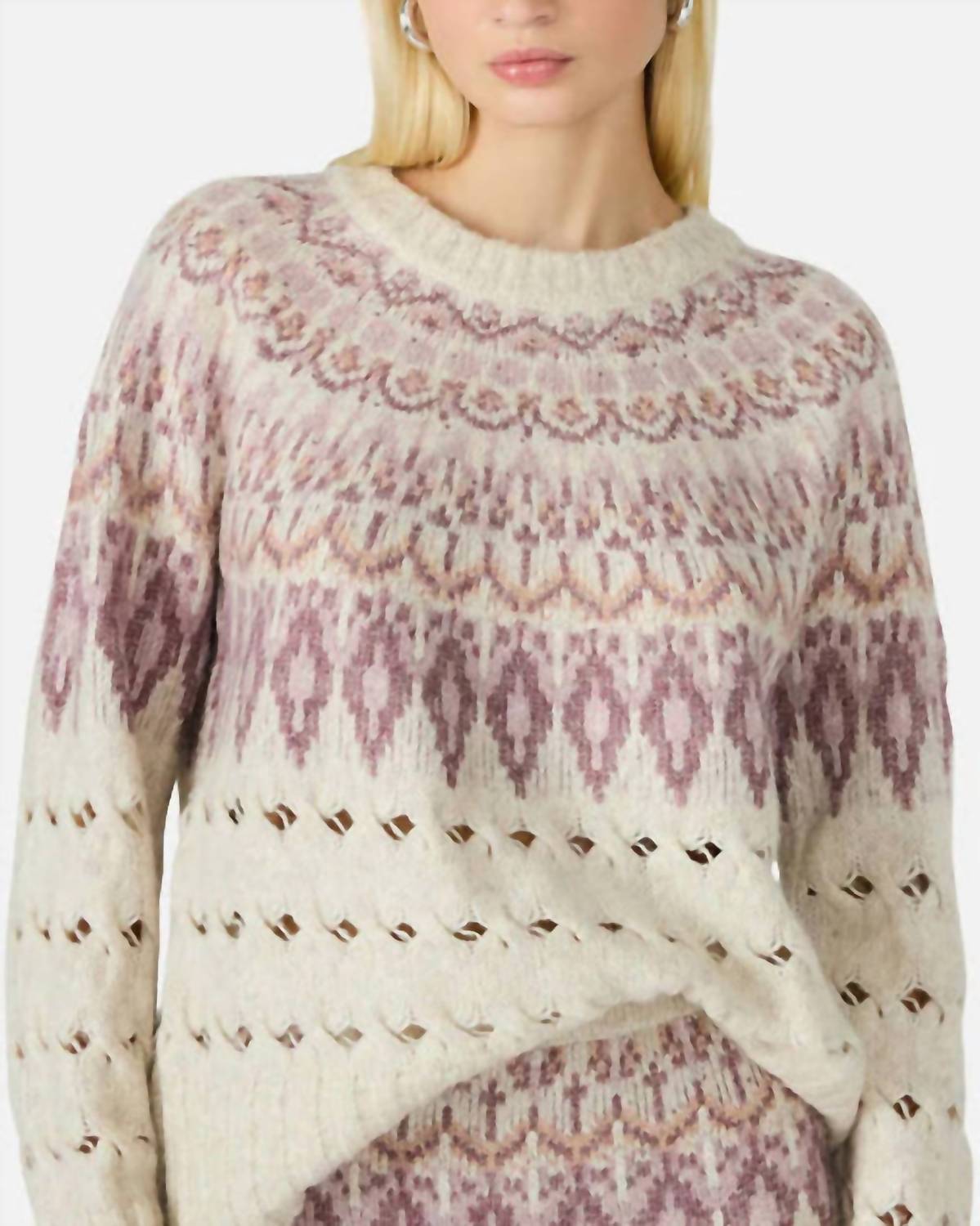 Steve Madden - Suzette Open Stitch Sweater