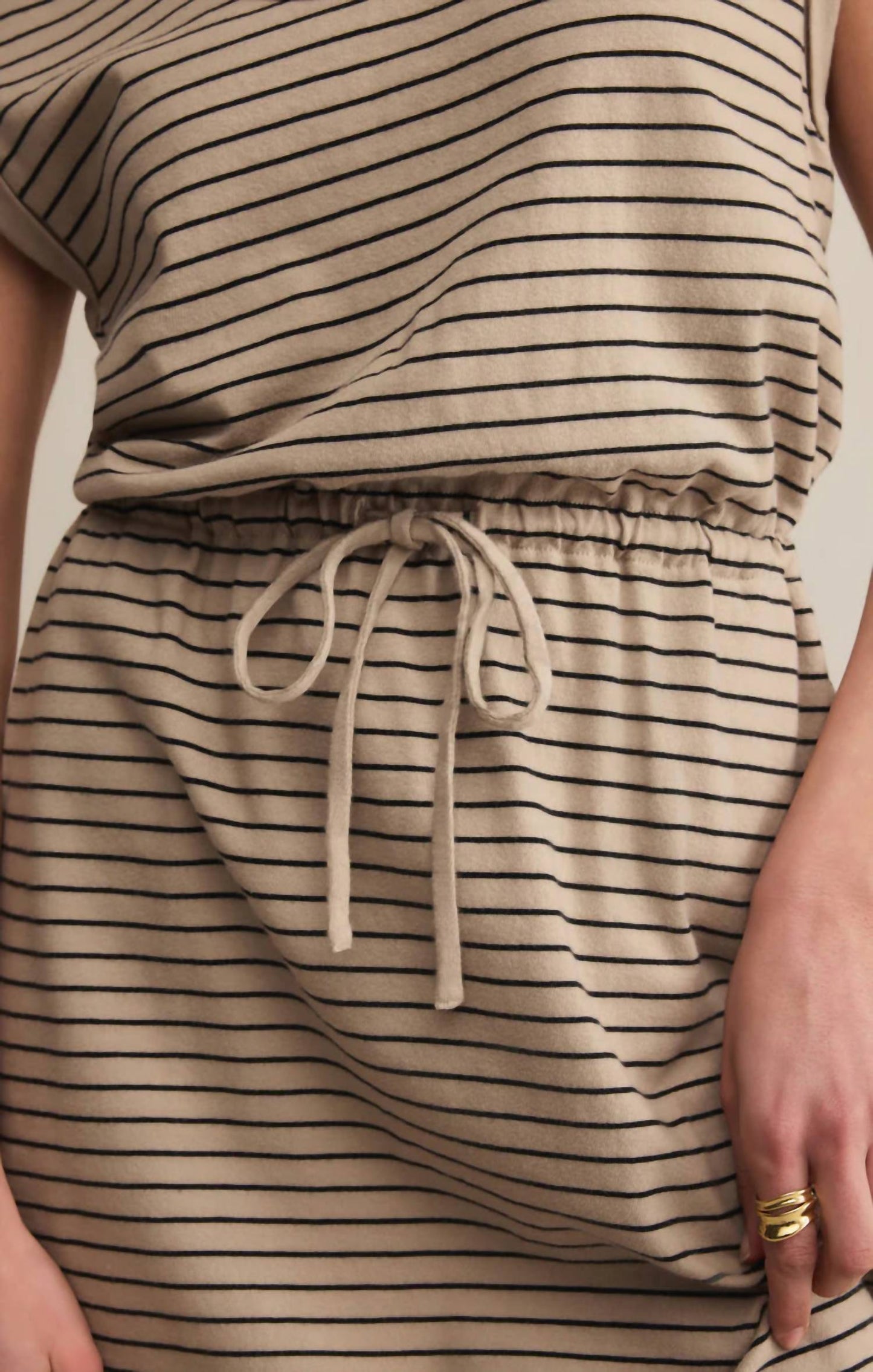 Z Supply - Dayshift Cotton Striped Mini Dress