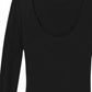 Michael Kors - Tissue Jersey U Bodysuit Black