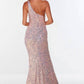 Alyce Paris - Women's One Shoulder Gown
