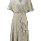 Joseph Ribkoff - V-neck Wrap Dress