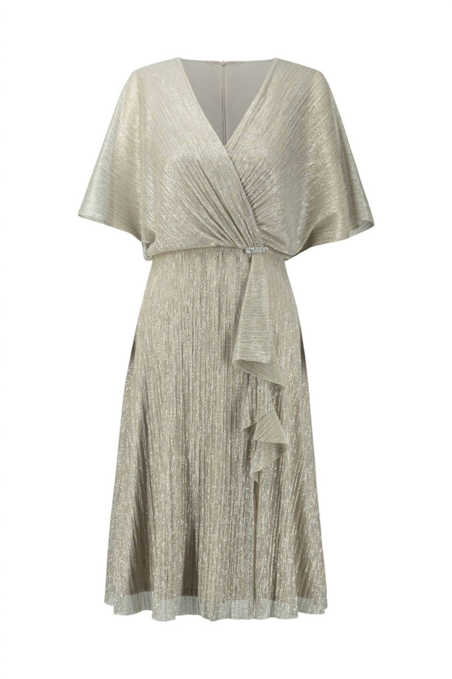 Joseph Ribkoff - V-neck Wrap Dress