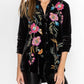 Johnny Was - Women's Sidonia Velvet Oversized Pleat Shirt