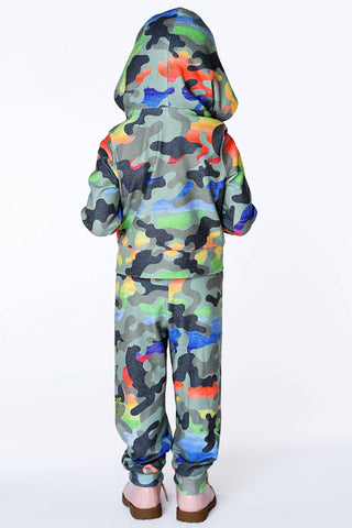 Baby Sara - Rainbow Camo Print Joggers