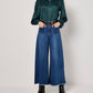 Apricot - Animal Print Self Stripe Satin Shirt