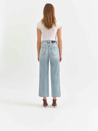 Daze - Pleaser High Rise Wide Ankle Jeans