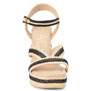 Matisse - Women's Adelaide Raffia Platform Heels