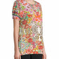 Johnny Was - WILD GARDEN PRINTED PUFF-SLEEVE FLARED T-SHIRT