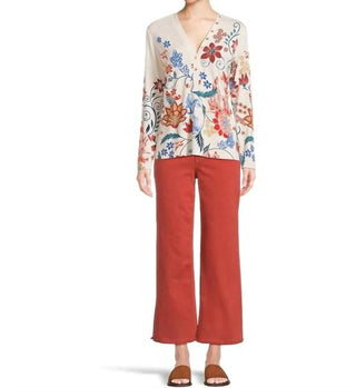 Johnny Was - JANIE FAVORITE LONG SLEEVE BUTTON HENLEY