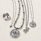 Brighton - Women's Fleur De Lis Small Coin Necklace