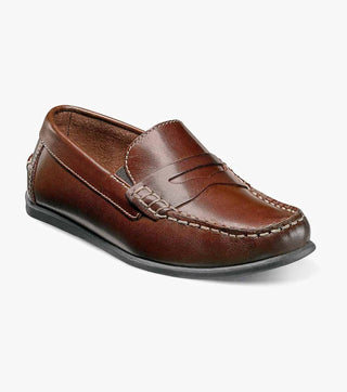 Florsheim - Boys Jasper Jr. Moc Toe Penny Driver Shoes