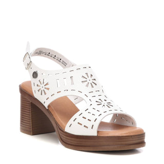Xti - Women's Cutout Block Heel Sandals