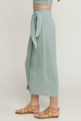 Entro - Sarong Midi Skirt