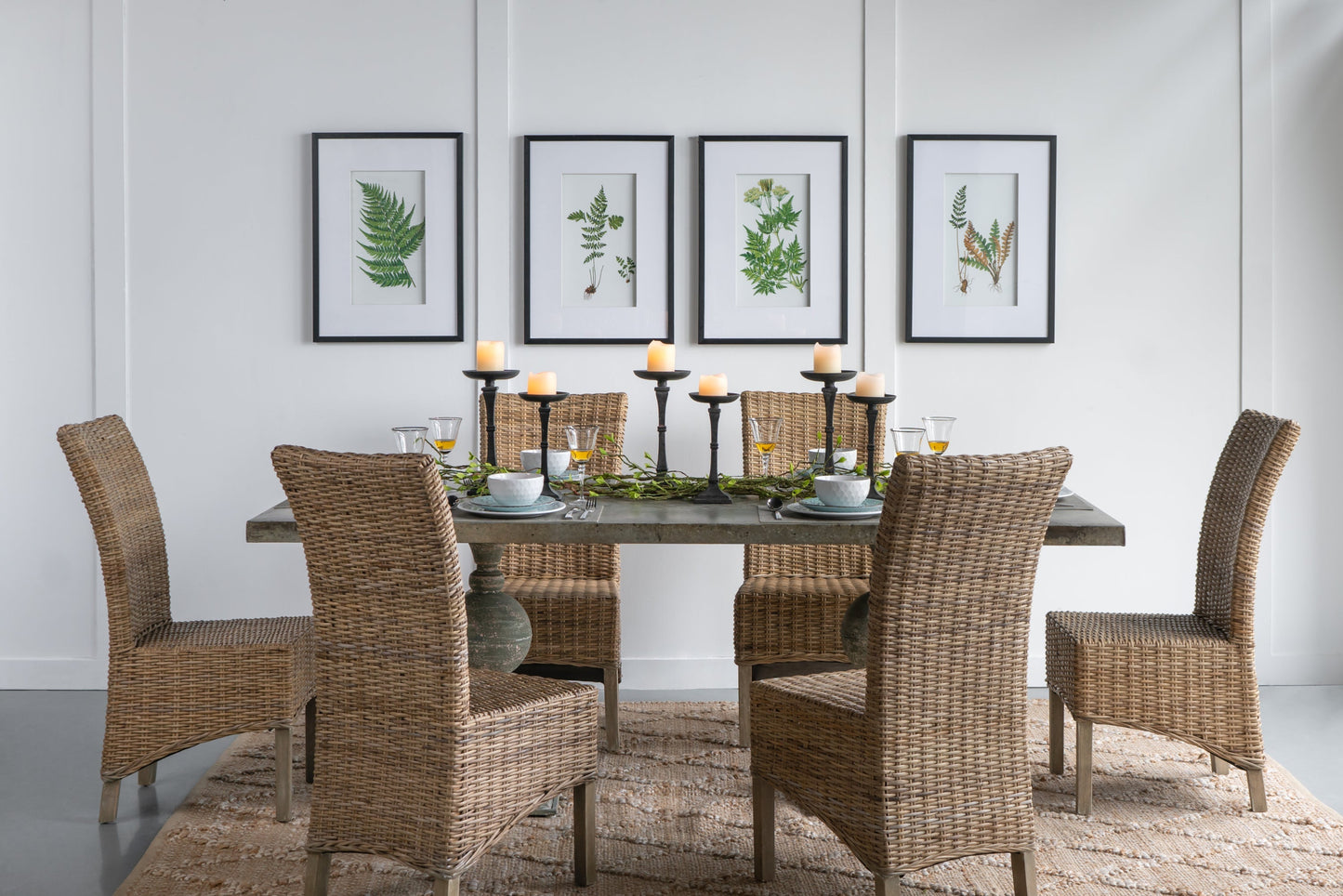 Verdant Grace™ — Elegant Fern Print Set