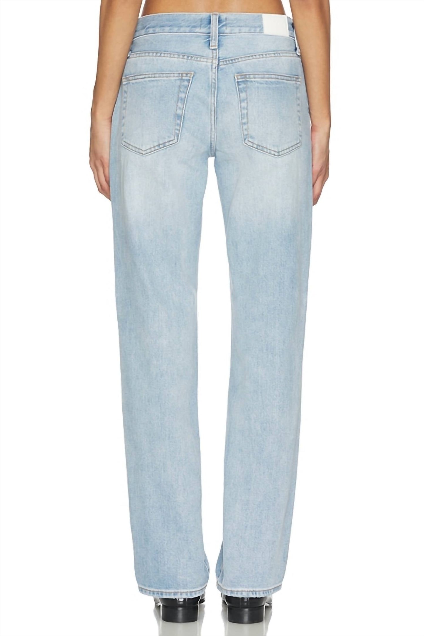 Pistola - Issa Mid Relax Straight Jeans