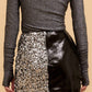 Promesa - Sequins High Waist Mini Skirt