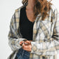 Aemi + Co - Laura Plaid Washed Flannel Button Up Shirt