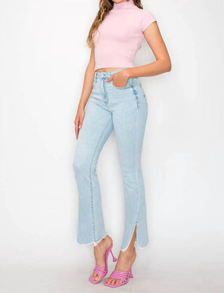 Artemis Vintage - Western High Rise Boot Cut Jeans