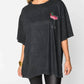 Buddylove - Travis Mistletoe Martini Oversized Graphic Tee
