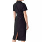 J.Crew - Collared Sheath Dress In Bi-stretch Wool Blend