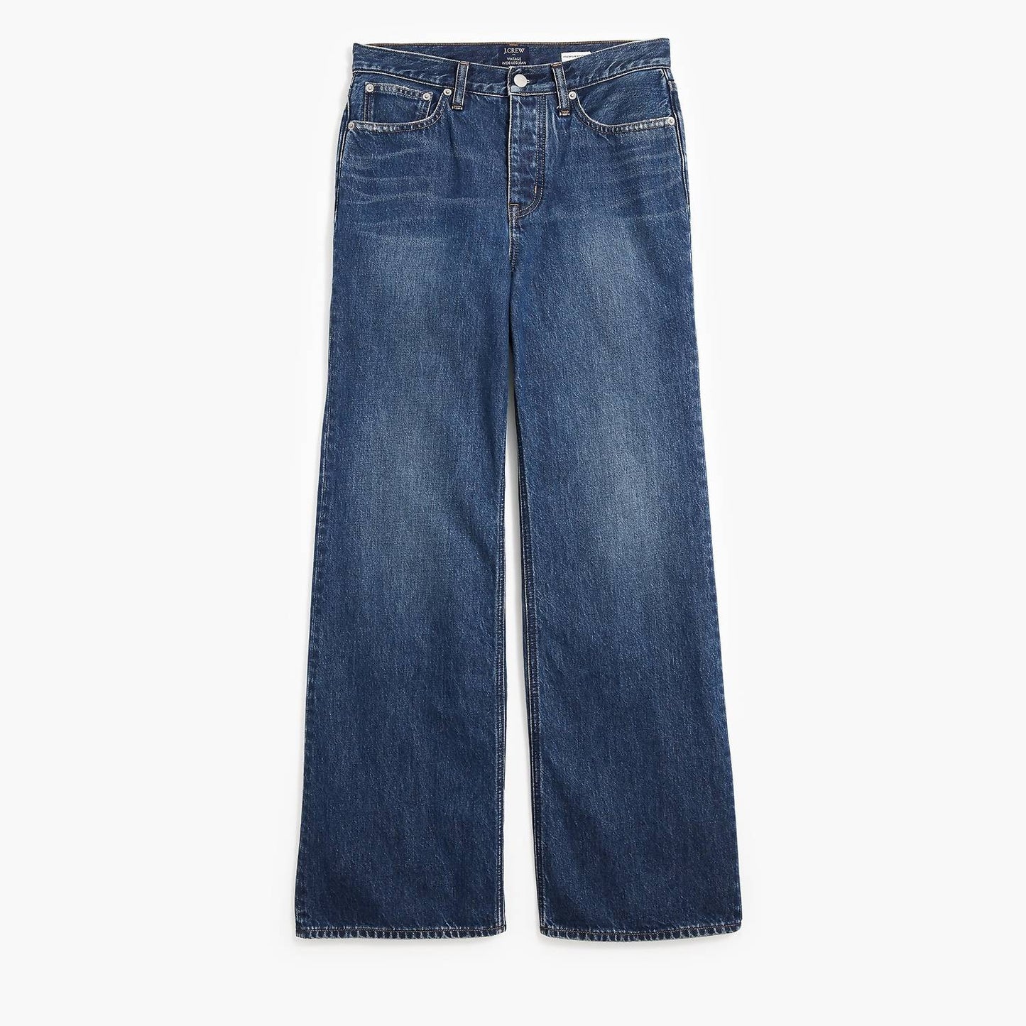J.Crew - Premium Edition Vintage Wide-leg Jean With Button Fly