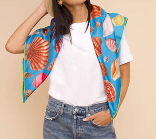 Echo - Women's Sea Treasures Silk Scarf