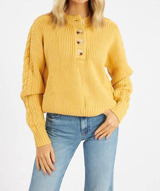 Varley - Vera Button Neck Sweater