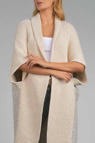 Elan - Madrid Wool Knit Long Cardigan