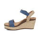 Aetrex - SYDNEY QUARTER STRAP ESPADRILLE WEDGE