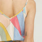 Entro - Geometric Print Tank Jogger Jumpsuit