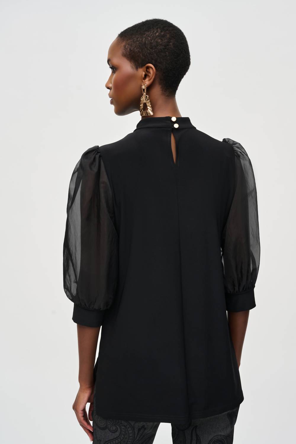 Joseph Ribkoff - High Neck Minimalist Blouse