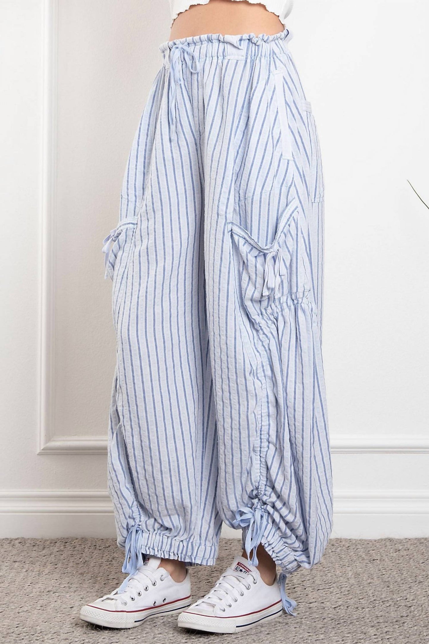 Blue Velvet - Lobby Cargo Joggers
