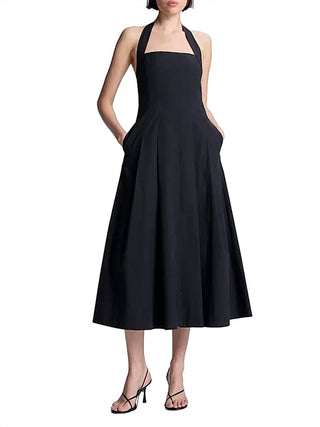 A.L.C. - Natalie Halterneck Midi Dress