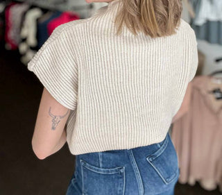 Zenana - Right On Task Mockneck Sweater