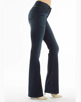 Kancan - Women's Trisha Mid Rise Flared Jeans