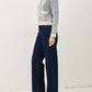 Be Cool - Timeless Polished Tweed Knit Crewneck Cardigan