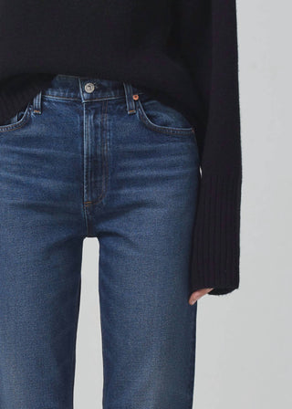 Citizens Of Humanity - Daphne Crop High Rise Stovepipe Jeans