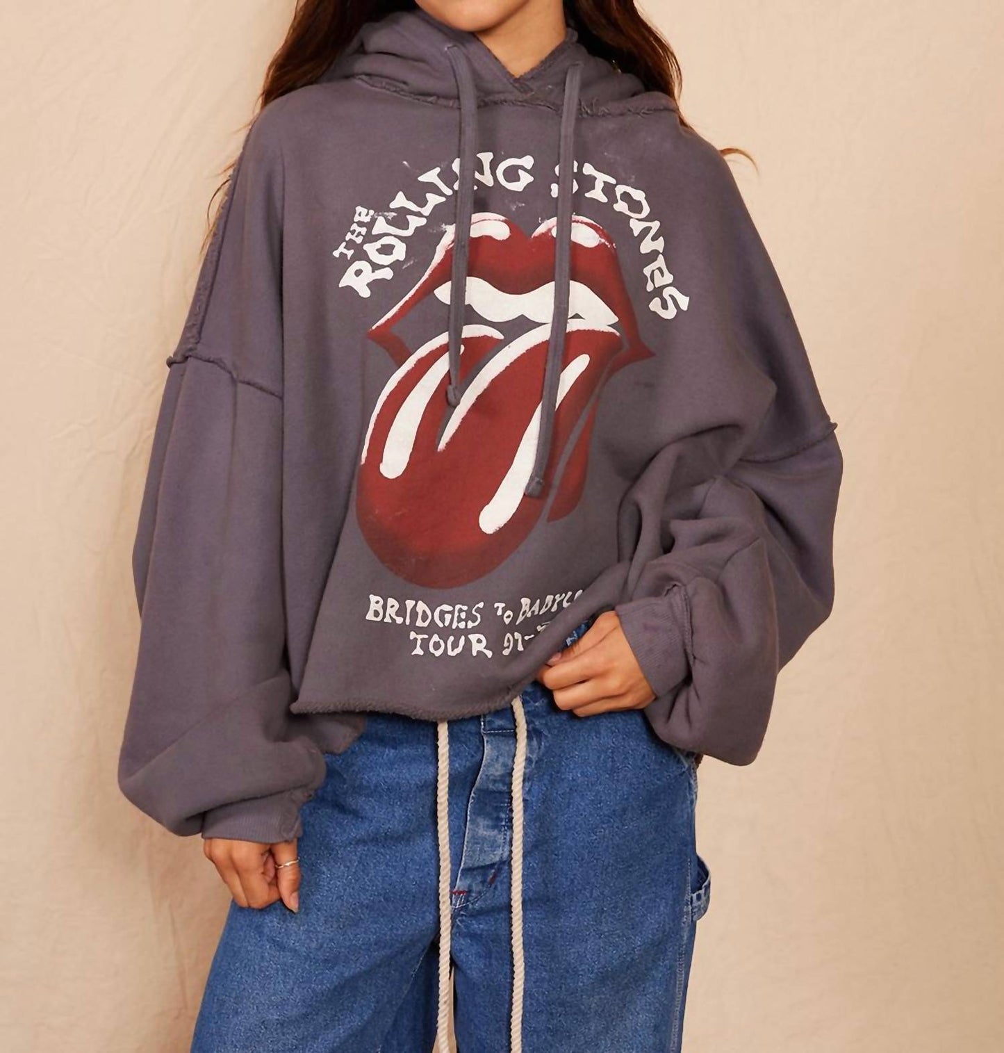 People Of Leisure - Rolling Stones Bridges to Babylon Hoodie